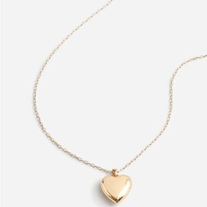 New Madewell Puffy Heart Pendant Necklace
